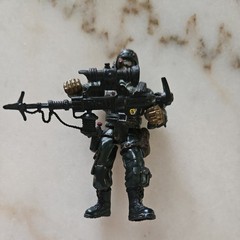 Chap Mei Solder & Crossbones Force Figurine HK & Crossbones Design Reg