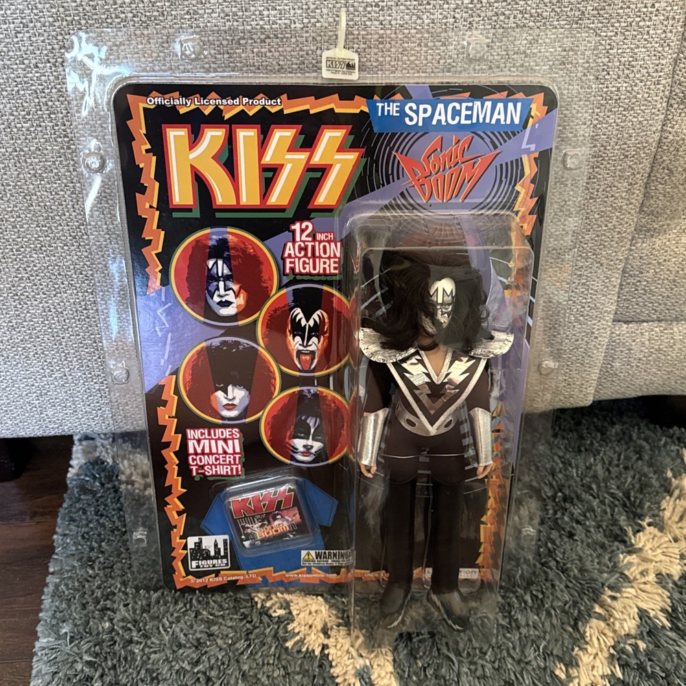 NEW** officially licensed Kiss Sonic Boom THE SPACEMAN 12 in action figure 2012