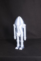 Earth vs the Flying Saucers Robot Figure Classic Sci-Fi Movie Collectible
