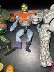 Lot Of Vintage Inhumanoids He-Man Power Rangers Figures + 1970’s Batman Puzzle