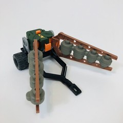Jurassic Park Lost World Kenner Capture Vehicle Humvee Trailer Loose Part Only