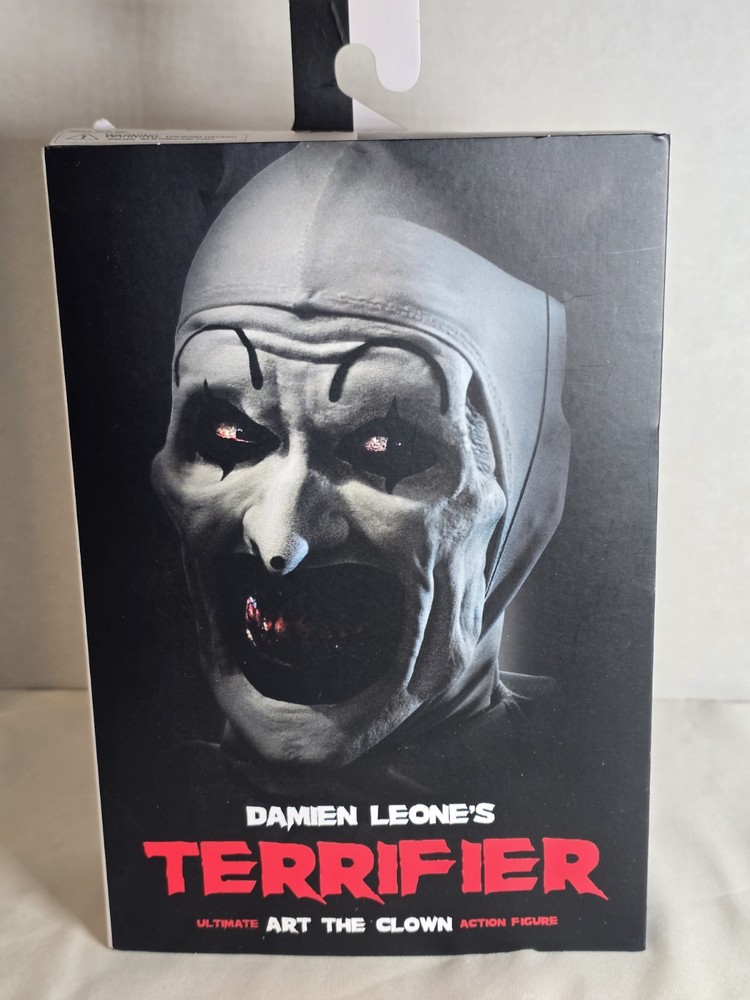 NECA DAMIEN LEONE’S TERRIFIER ULTIMATE ART THE CLOWN ACTION FIGURE NEW IN HAND