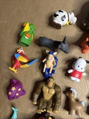 Large Lot Of 70 Animal Figures Horse Elephant Farm Hippo Tiger