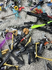 Power Rangers Batman Star Wars Marvel DC Other Parts Lot Weapons Accessories