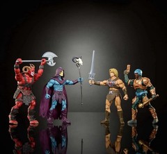 MOTU Movie 4 Pack He-Man Skeletor Man-at-Arms Goatman $28 Each Figure READ 👀