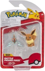 Pokemon Rotom & Eevee Mini Figures Set, 5cm, from The Battle Figure Pack