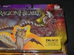 Kenner Hasbro 1995 : DRACO – DRAGONHEART – Dragon Power Flap Wings (SEALED) MOC
