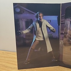 NEW Neca ULTIMATE DOC BROWN 35th Anniversary Back to the Future Action Figure