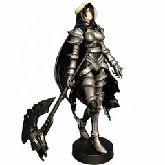 24cm OVERLORD Albedo Armor Figure Anime Collectible Birthday Gift