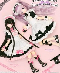 Pre-Order Azone Melty☆Cute Dream Maid Raili Pinkish Girl Ver. 9.8In Bjd Full Set