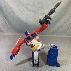 Masterpiece Transformers 4th Party KO Optimus Prime Version 3.0 Silver Legs