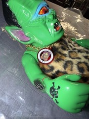 Naoya Psygantis Vinyl Art Toy Signed Remarked LE 1/25 Blackdots Kaiju Japan 2026