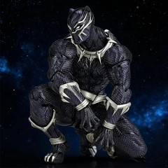 Amazing Yamaguchi Revoltech Black Panther Action Figure New In Box 6in