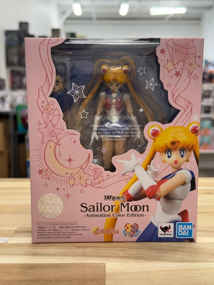 Bandai Tamashii Sailor Moon SH Figuarts Sailor Moon Animation Color Edition