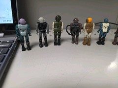 VTG 1986 Coleco Starcom Action Figures Lot Of 10