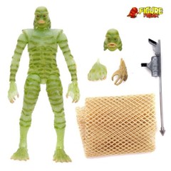 Jada Toys Universal Monsters Creature from Black Lagoon Glow in Dark 6″ Figure