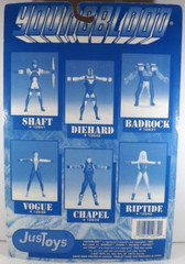 Youngblood Bed -Ems 6 Inch Action Figure CHAPEL with Collector Comic Book 1995