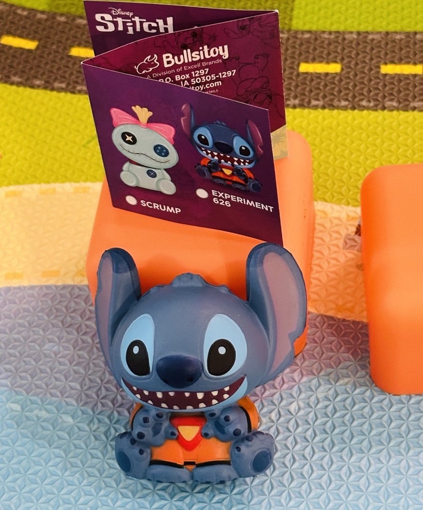 Bulls-i-Toy Disney Stitch Squish ‘Ums Surprise Experiment 626 New