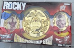 Jakks Pacific Rocky Balboa Championship Belt Boxing New In Box Rare