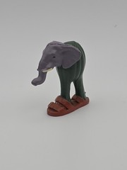 Italian Brainrot Figure Lirili Larila Figure Brainrot figurine Elephant About 2″