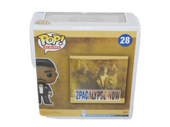 FUNKO POP ALBUM TUPAC SHAKUR 2PACALYPSE HARD CASE PROTECTOR #28 HOT SET