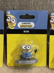Illumination Minions Mini Figures Set of 3 (Kevin, Stuart, Bob) Factory Sealed