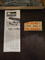 Ford Tri-Motor 1/48 MONOGRAM Model Kit MIB NEW Unbuilt