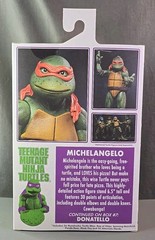 NECA Teenage Mutant Ninja Turtles Michelangelo 35th Anniversary Ultimate Figure