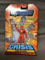 The Flash DC Universe Crisis Infinite Heroes 3.75″ NIP Barry Allen Series 1 #48