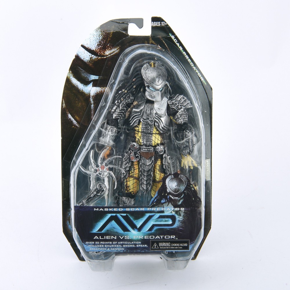 Predator Series Alien Vs Predator Masked Scar Predator 8″ Action Figure Gift Toy