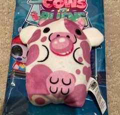 Cepia Cows vs Aliens Stickie