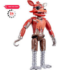 Jazwares Five Nights at Freddy’s Withered Foxy – 5-Inch 5, Multicolor
