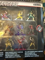 NEW Jada Toys 30771 Power Rangers 20-Pack Nano MetalFigs Mini-Figure Wave 1