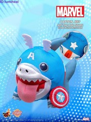 Marvel Jeff The Land Shark COSBI Plush Keychain Collection Figure Toy Gift New
