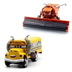 Disney Pixar Cars Diecast Frank Harvester&Tractors Miss Fritter Disney Toy Cars
