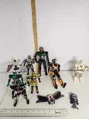 Big Bad BeetleBorgs Metallix Purple Silver & Gold Action Figures Many More 8tota