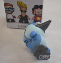 Titans Cartoon Network Collection Mordecai 3″ Vinyl Figure In Box New