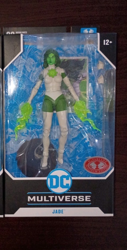 McFarlane DC Multiverse JADE Platinum Edition Action Figure New in box.