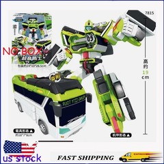 Tobot V Galaxy Detective Car Transform Robot Bus King Golden Edition No Box