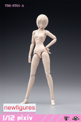 US Stock 86TOYS 1/12 T86-ST Flexible 6 inch Female Joint Action Figure Head Body