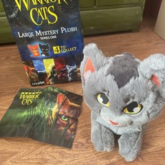 Warrior Cats Graystripe 11″ Large Mystery Plush Series 1 Thunderclan Greystripe