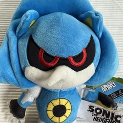 2026 Jakks Pacific Sonic The Hedgehog Classic Metal Sonic Plush Figure NWT