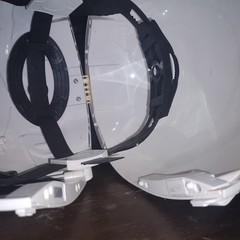 Mighty Morphin Power Rangers Lightning Collection White Ranger Helmet Loose