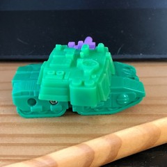 Complete Transformers G1 Pretender Bludgeon Resin Reproduction Accessory Lot