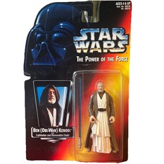 Star Wars Power of the Force POTF Red Card Ben Kenobi Saber Varies