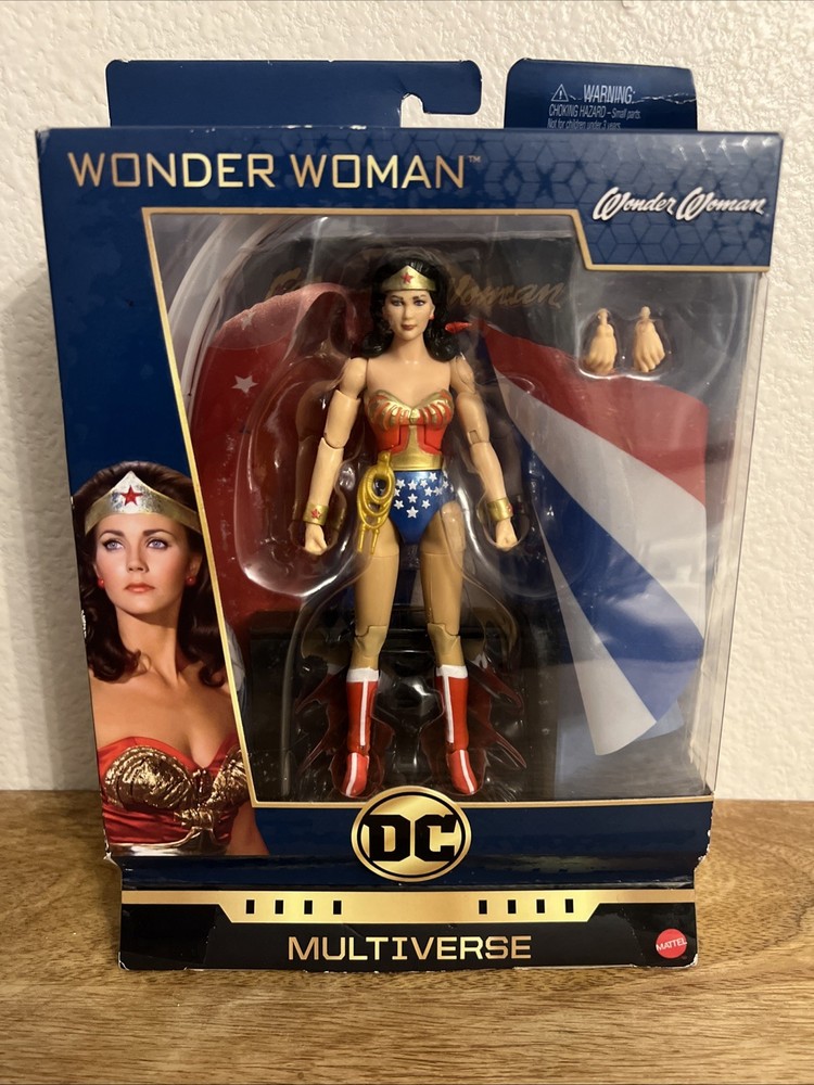 DC Multiverse Lynda Carter Wonder Woman Signature Collection Figure Mattel FPC18