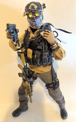 1/6 Scale Easy & Simple Kitbash Operator PMC/ SpecOps/ CIA Military Figure