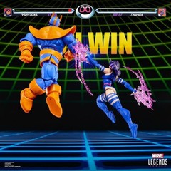 HASBRO MARVEL LEGENDS GAMERVERSE 6″ PSYLOCKE VS THANOS 2-PACK CAPCOM