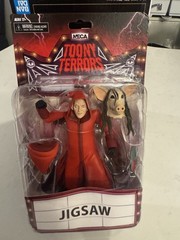NECA Toony Terrors Jigsaw Red Robe Variant John Kramer Saw Killer Figure