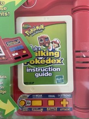 2000 Pokémon THINKChip Ash’s Talking Pokédex Electronic Index READ DESCRIPTION
